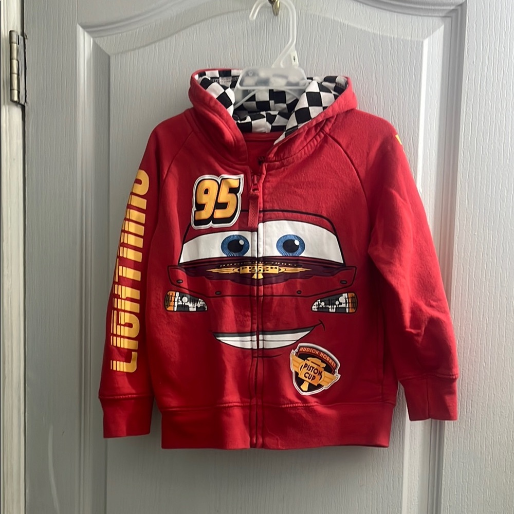 Red Lightning McQueen Hoodie